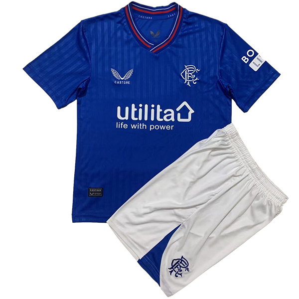 Camiseta Del Conjunto Completo Rangers Ninos Primera 2023/2024