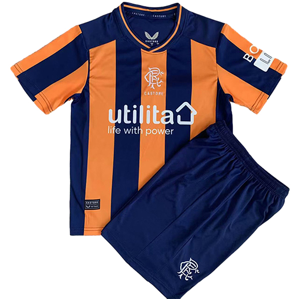 Camiseta Del Conjunto Completo Rangers Ninos Tercera 2023/2024