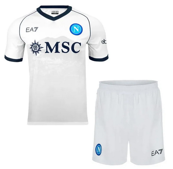 Camiseta Del Conjunto Completo SSC Napoli Segunda 2023/2024