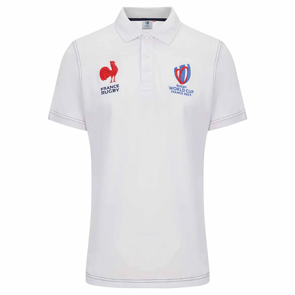Polo Camiseta Del Francia Blanco 2023