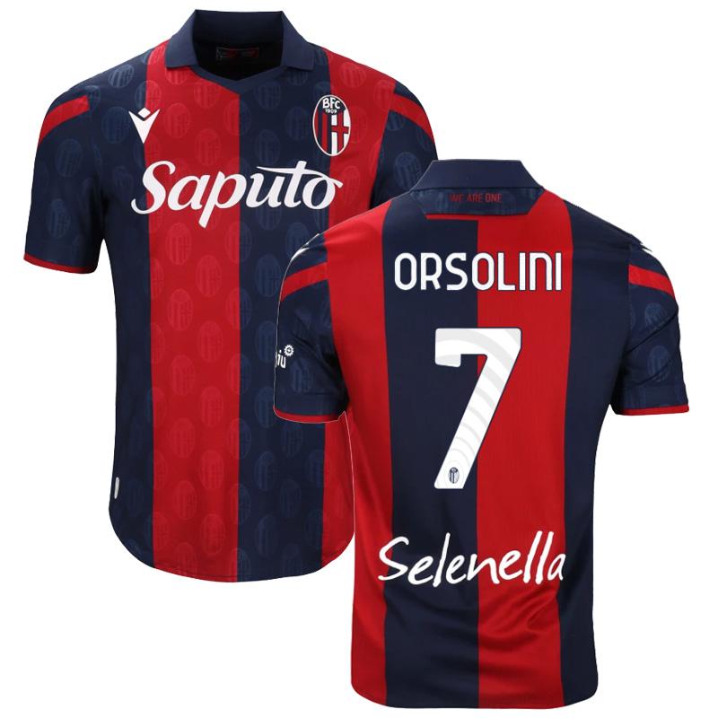 NO.7 Camiseta Del Conjunto Completo Bologna Primera 2023/2024