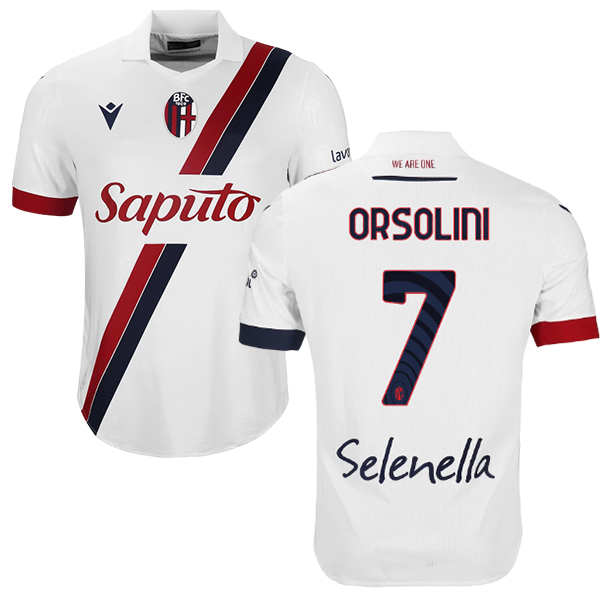 NO.7 Camiseta Del Conjunto Completo Bologna Segunda 2023/2024