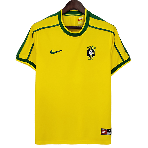 Retro Camiseta Del Brasil Primera 1998