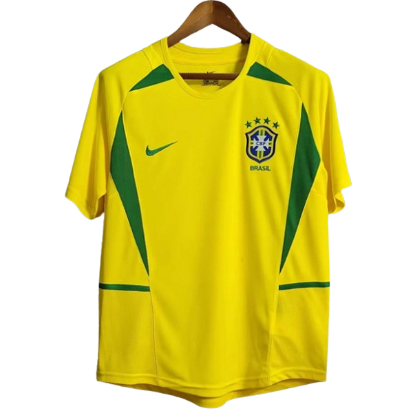 Retro Camiseta Del Brasil Primera 2002