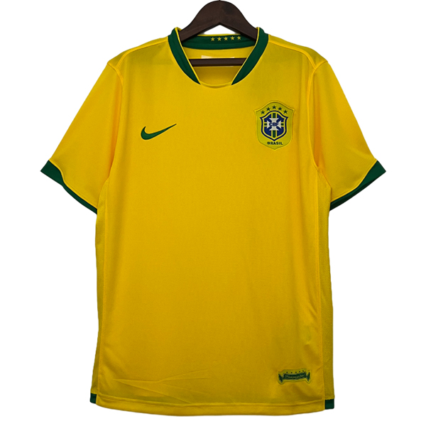 Retro Camiseta Del Brasil Primera 2006