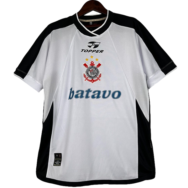 Retro Camiseta Del Corinthians Paulista Primera 2000