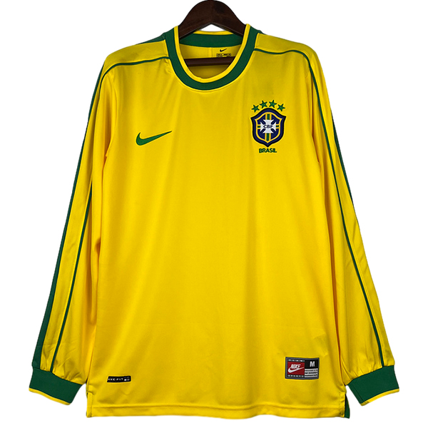 Retro Camiseta Del Brasil Primera 1998