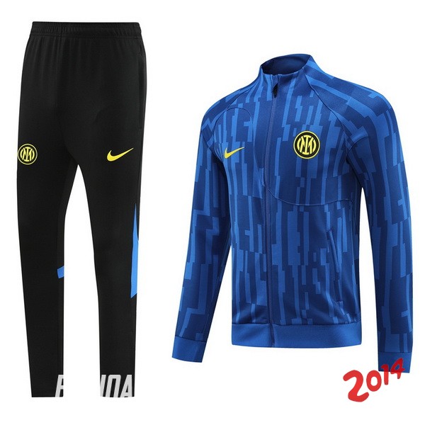 Chandal Del Conjunto Completo Inter Milan Negro Azul 2023/2024