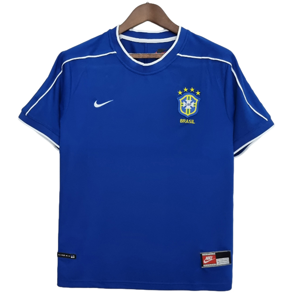 Retro Camiseta Del Brasil Segunda 1998