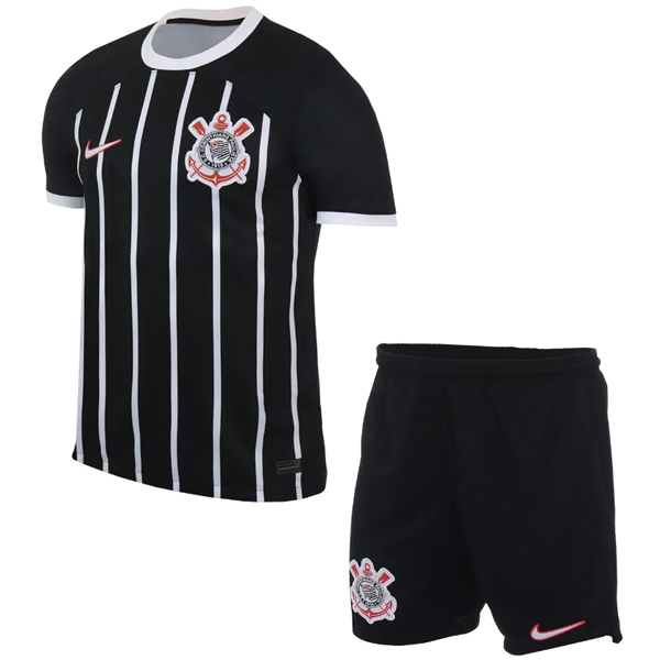 Camiseta Del Conjunto Completo Corinthians Paulista Ninos Segunda 2023/2024