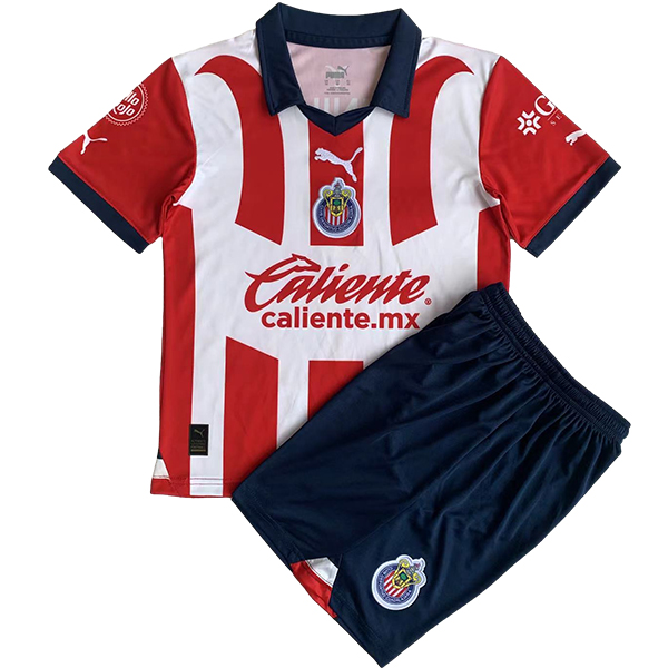 Camiseta Del Conjunto Completo CD Guadalajara Ninos Primera 2023/2024
