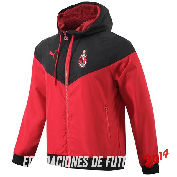 Chandal AC Milan Rojo Negro 2023/2024