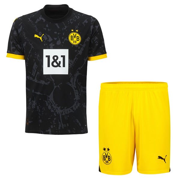 Camiseta Del Conjunto Completo Borussia Dortmund Ninos Segunda 2023/2024