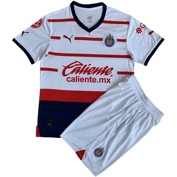 Camiseta Del Conjunto Completo CD Guadalajara Ninos Segunda 2023/2024