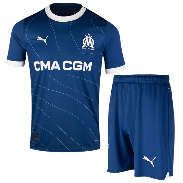 Camiseta Del Conjunto Completo Marsella Ninos Segunda 2023/2024