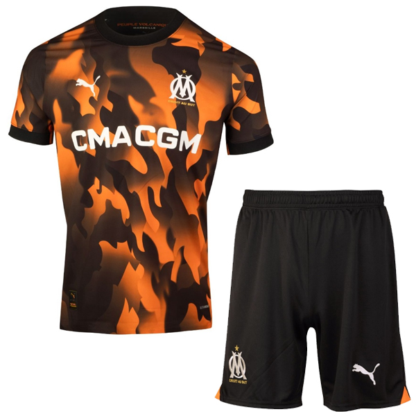 Camiseta Del Conjunto Completo Marsella Ninos Tercera 2023/2024