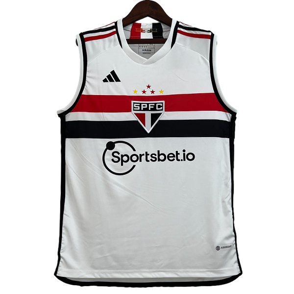 Camiseta Del Sin Mangas São Paulo Primera 2023/2024