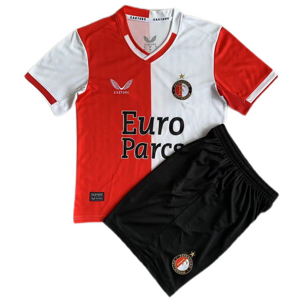 Camiseta Del Conjunto Completo Feyenoord Rotterdam Primera 2023/2024