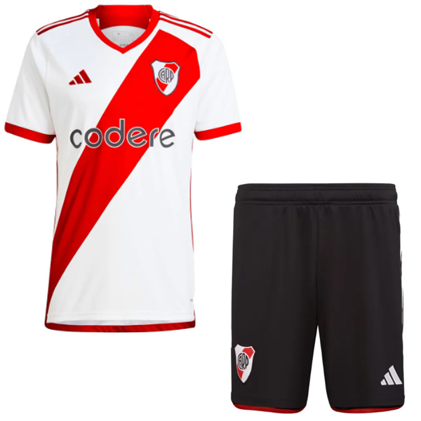 Camiseta Del Conjunto Completo River Plate Ninos Primera 2023/2024
