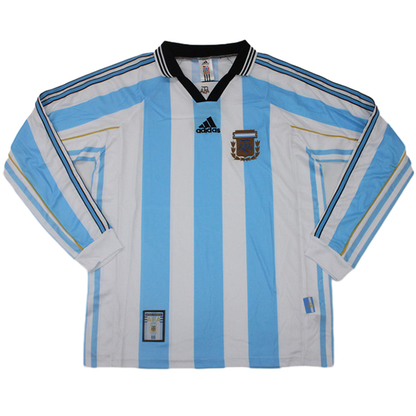 Retro Camiseta Del Argentina Primera 1998