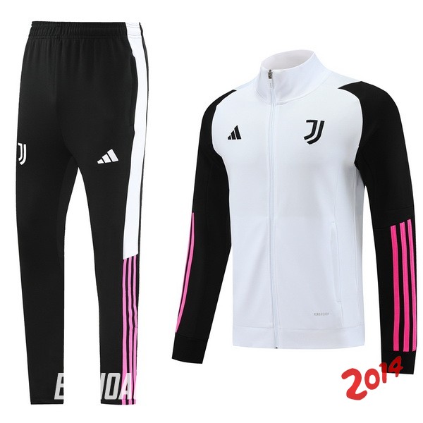 Chandal Del Conjunto Completo Juventus Negro Blanco Rosa 2023/2024