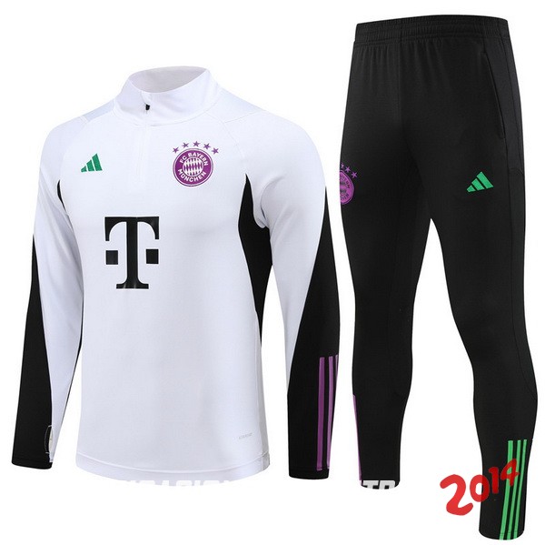 Chandal Bayern Munich Blanco I Negro Purpura 2023/2024