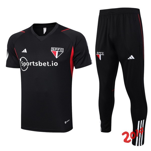 Entrenamiento Conjunto Completo Sao Paulo Negro I Rojo 2023/2024