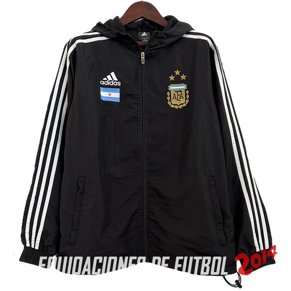 Chandal Argentina Negro Blanco 2023