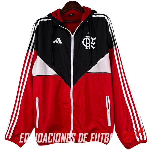 Chandal Del Flamengo Rojo Blanco Negro 2023/2024