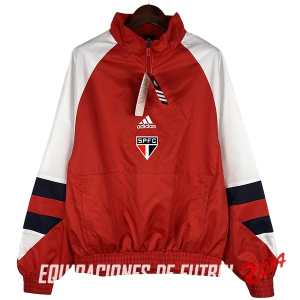 Chandal Del Sao Paulo Rojo I Blanco 2023/2024