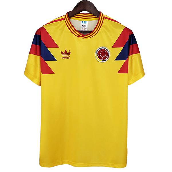 Retro Camiseta Del Colombia Segunda 1990