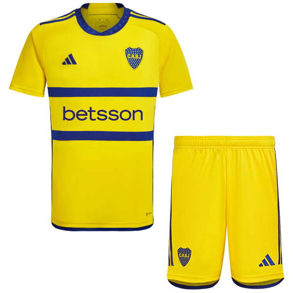 Camiseta Del Conjunto Completo Boca Juniors Ninos Segunda 2023/2024