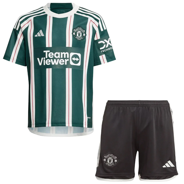 Camiseta Del Conjunto Completo Manchester United Ninos Segunda 2023/2024