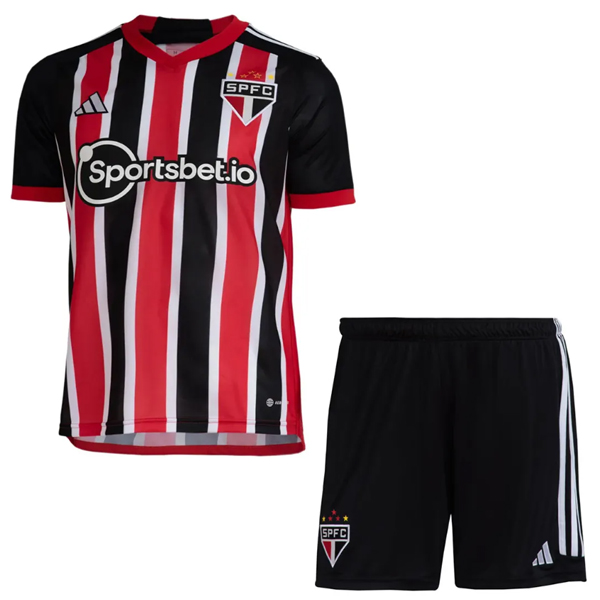 Camiseta Del Conjunto Completo São Paulo Ninos Segunda 2023/2024