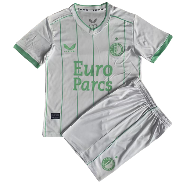 Camiseta Del Conjunto Completo Feyenoord Rotterdam Ninos Tercera 2023/2024