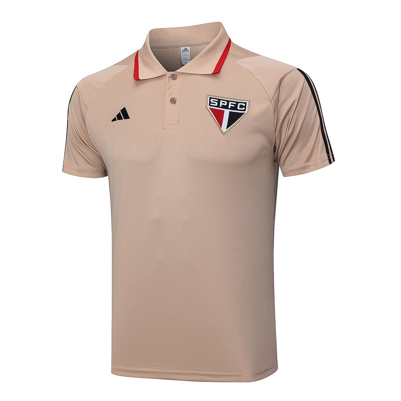 Polo São Paulo Amarillo Naranja 2023/2024