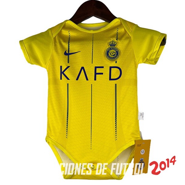 Camiseta Del Al Nassr Nino Onesies Primera 2023/2024