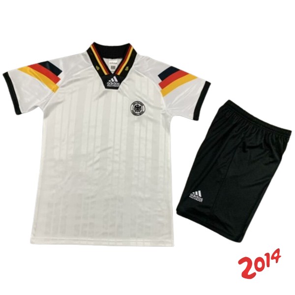 Camiseta Del Alemania Retro Nino Primera 1992