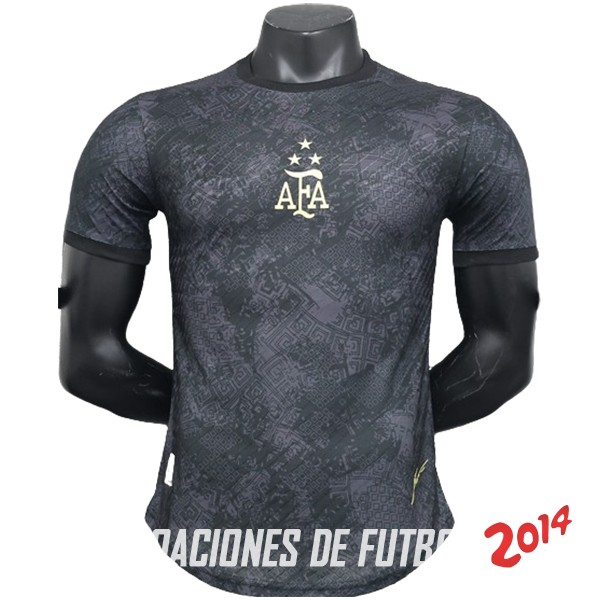 Camiseta Del Argentina Especial Jugadores 2024 Negro