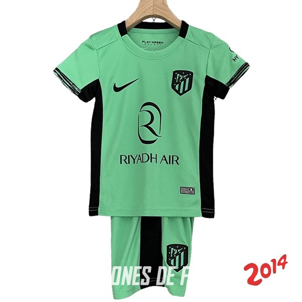 Camiseta Del Atlético Madrid Nino Tercera 2023/2024