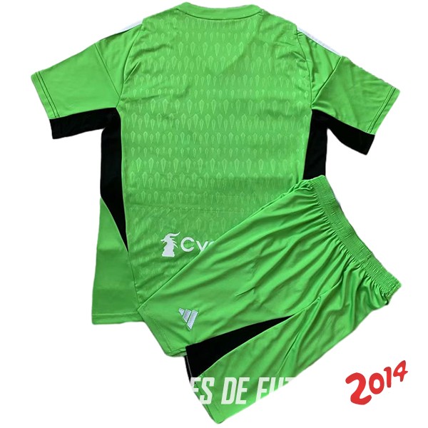 Camiseta Del Conjunto Completo Hombre Bayern Múnich Portero 2023/2024 Verde