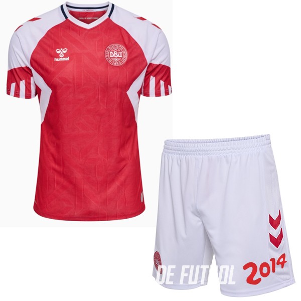 Camiseta Del Conjunto Completo Hombre Dinamarca Primera 2023
