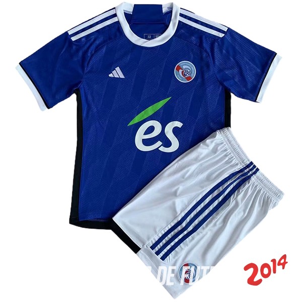 Camiseta Del Estrasburgo Nino Primera 2023/2024