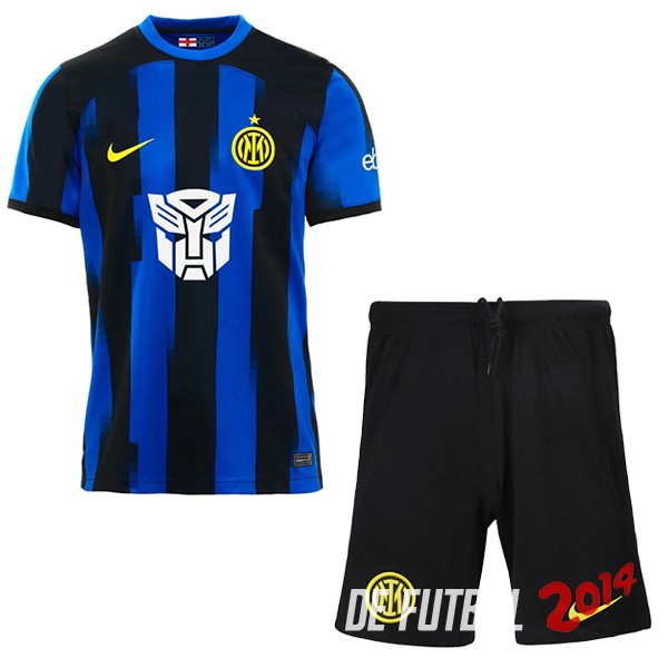 Camiseta Del Inter Milán Nino Primera I 2023/2024