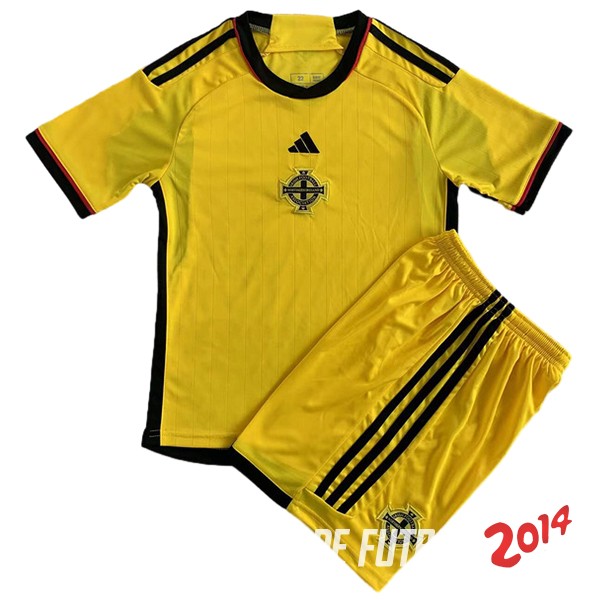 Camiseta Del Irlanda Del Norte Nino Segunda 2023