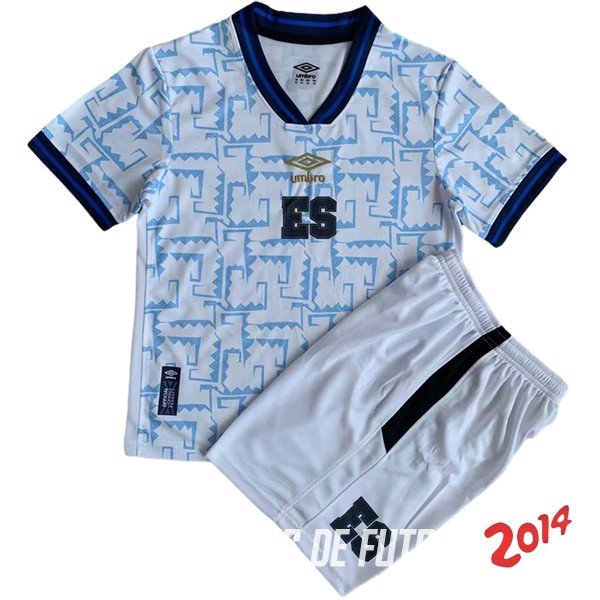 Camiseta Del Salvador Nino Segunda 2023