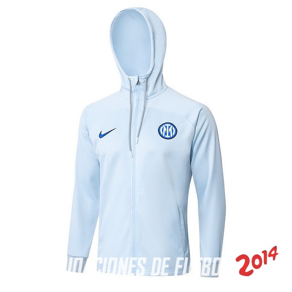 Chaqueta Con Capucha Inter Milán 2023/2024 Azul