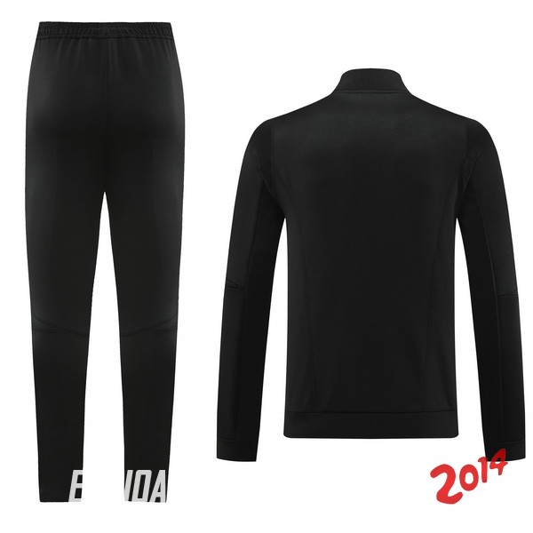 Conjunto Completo Ropa Deportiva Con Cremallera Larga Bayern Múnich 2023/2024 Negro I Purpura
