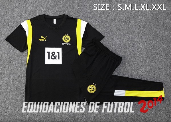 Entrenamiento Conjunto Completo Borussia Dortmund 2023/2024 Negro Amarillo Blanco