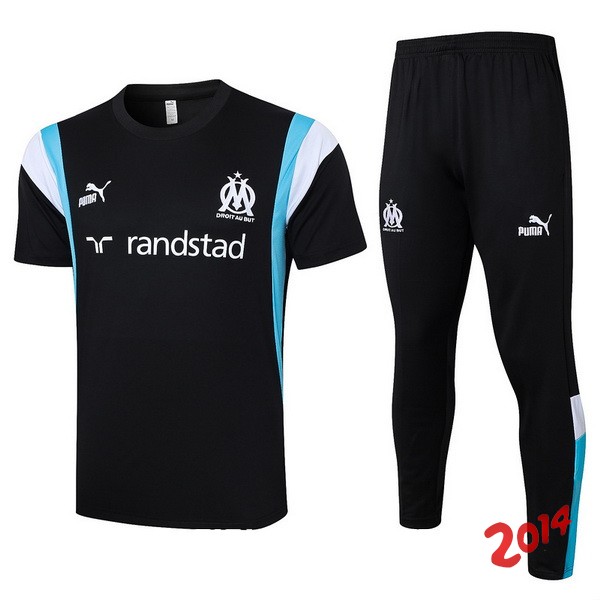 Entrenamiento Conjunto Completo Marsella 2023/2024 Negro Azul Blanco